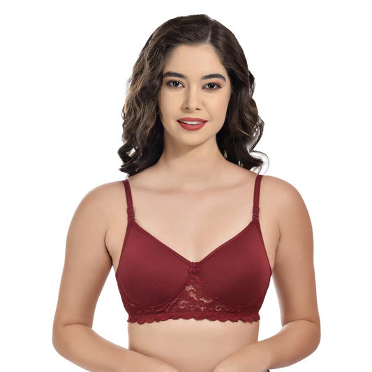 Women's Cotton Padded Wirefree Everyday Bra Combo-Pack.of 6 - GSN Store